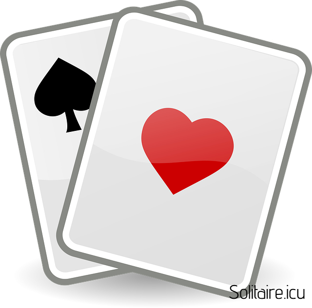 Solitaire game cards